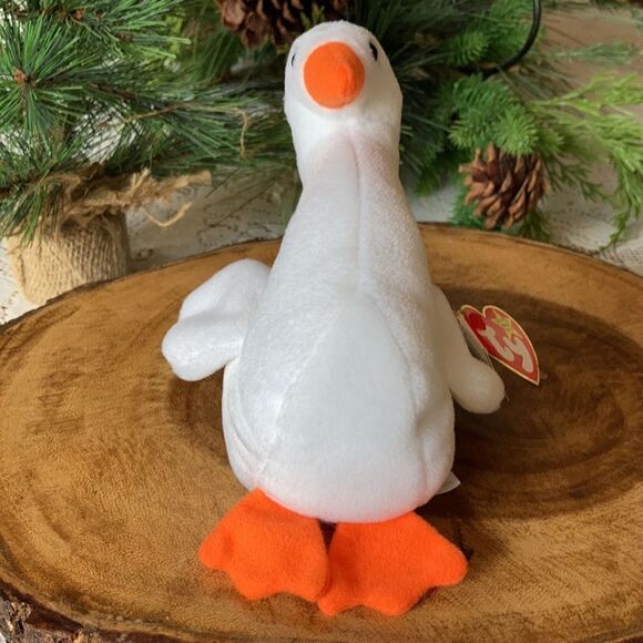 Ty Beanie Baby Gracie The Swan 1996 Rare/Retired #4126 P.E.Pellets - Picture 11 of 11